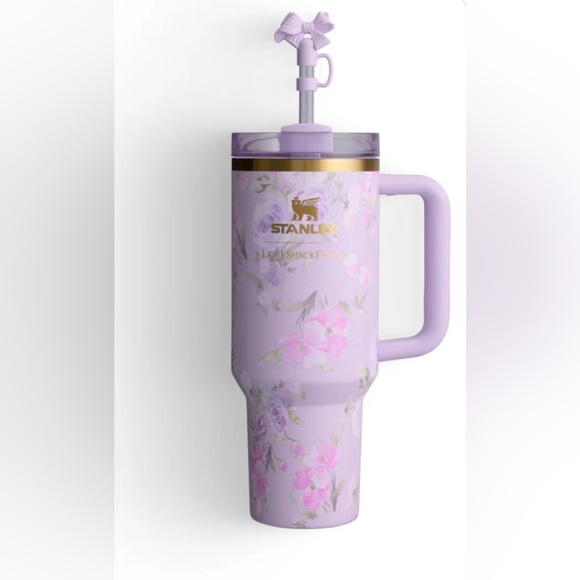 Stanley Other - New THE STANLEY X LOVESHACKFANCY QUENCHER HAPPY THOUGHTS | 40 OZ
